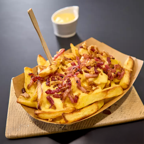 Frites cheddar bacon